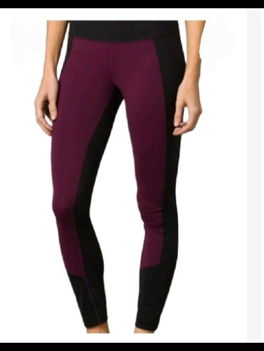 🍍3 For 15🍍Prana Plum and Black Powerblend Leggings